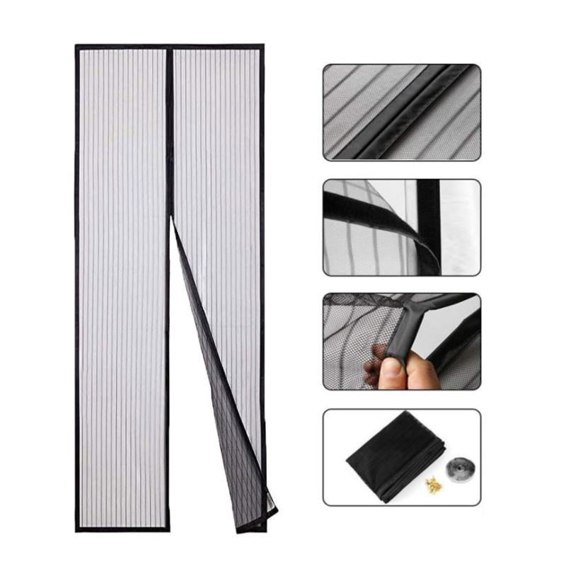 Set 2 perdele magnetice antiinsecte 210 x 100 cm