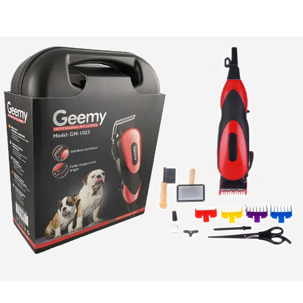 Masina de tuns pentru animale cu accesorii incluse, Gemey GM-1023