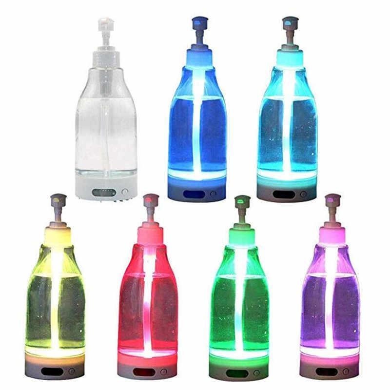 Dozator de sapun cu lumina LED, 400 ml, senzor de miscare