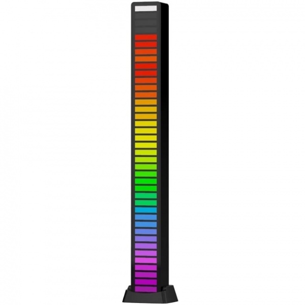 Dispozitiv muzical de luminare cu afisaj LED Alphaone RGB