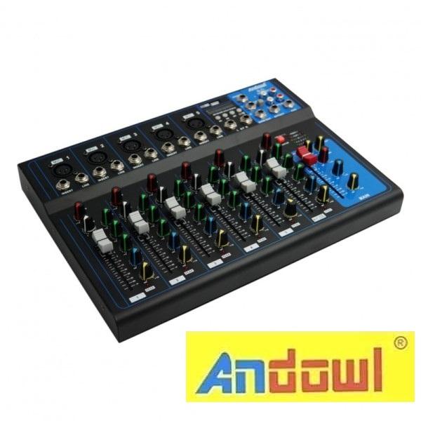 Consola de mixare profesionala 7 canale, USB Bluetooth