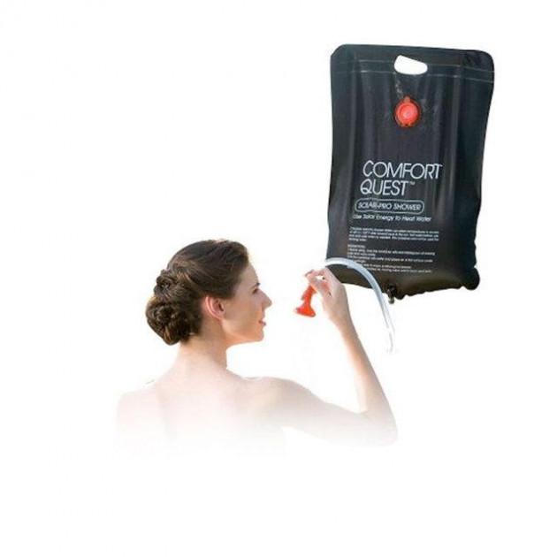 Dus portabil pentru camping, PVC, reglabil, capacitate 20 litri