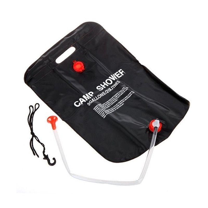 Dus portabil pentru camping, PVC, reglabil, capacitate 20 litri