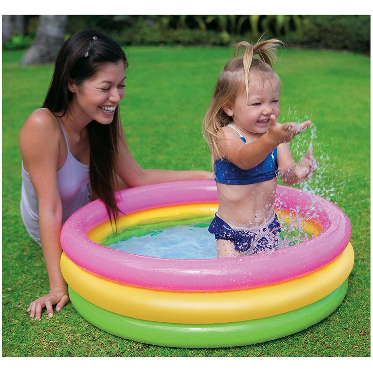 Piscina gonflabila Intex Sunset Glow pentru copii 86 x 25 cm
