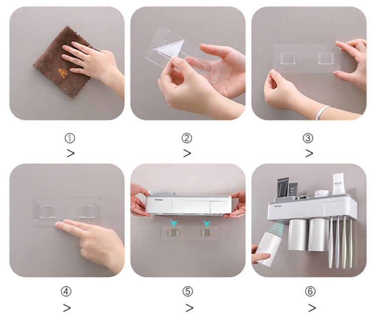 Organizator cu suport magnetic pentru pahare