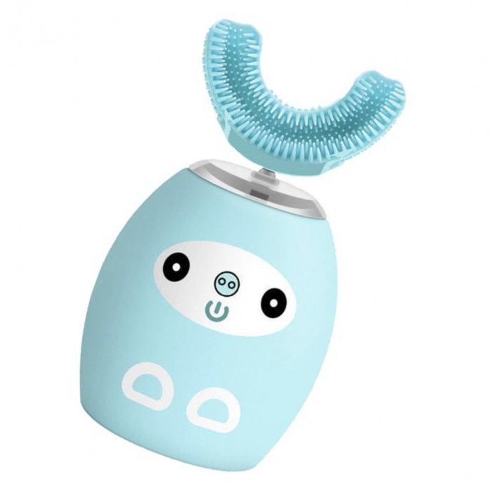 Periuta de dinti electrica pentru copii, forma de U, Andowl Q-YS13