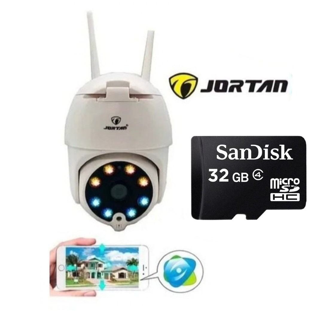 Camera video IP 360 wifi Jortan IPC + Card 32 GB