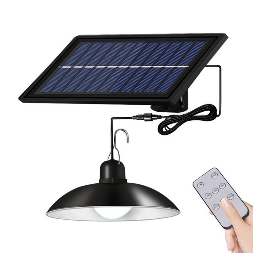 Lampa solara suspendata, telecomanda, 90 Lm/W