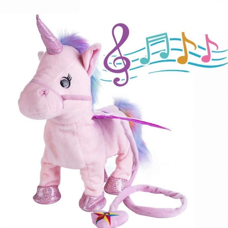 Jucarie interactiva - Unicorn care merge, danseaza si canta