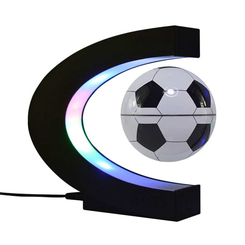 Minge de fotbal - glob magnetic cu levitatie si lumini