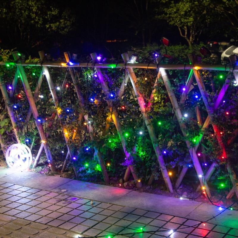 Instalatie de Craciun, rola 50 metri, 300 LED, Multicolor