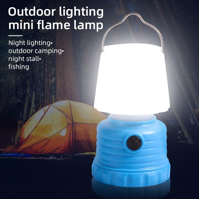 Lanterna tip felinar pentru camping, Galben, Albastru, Gri