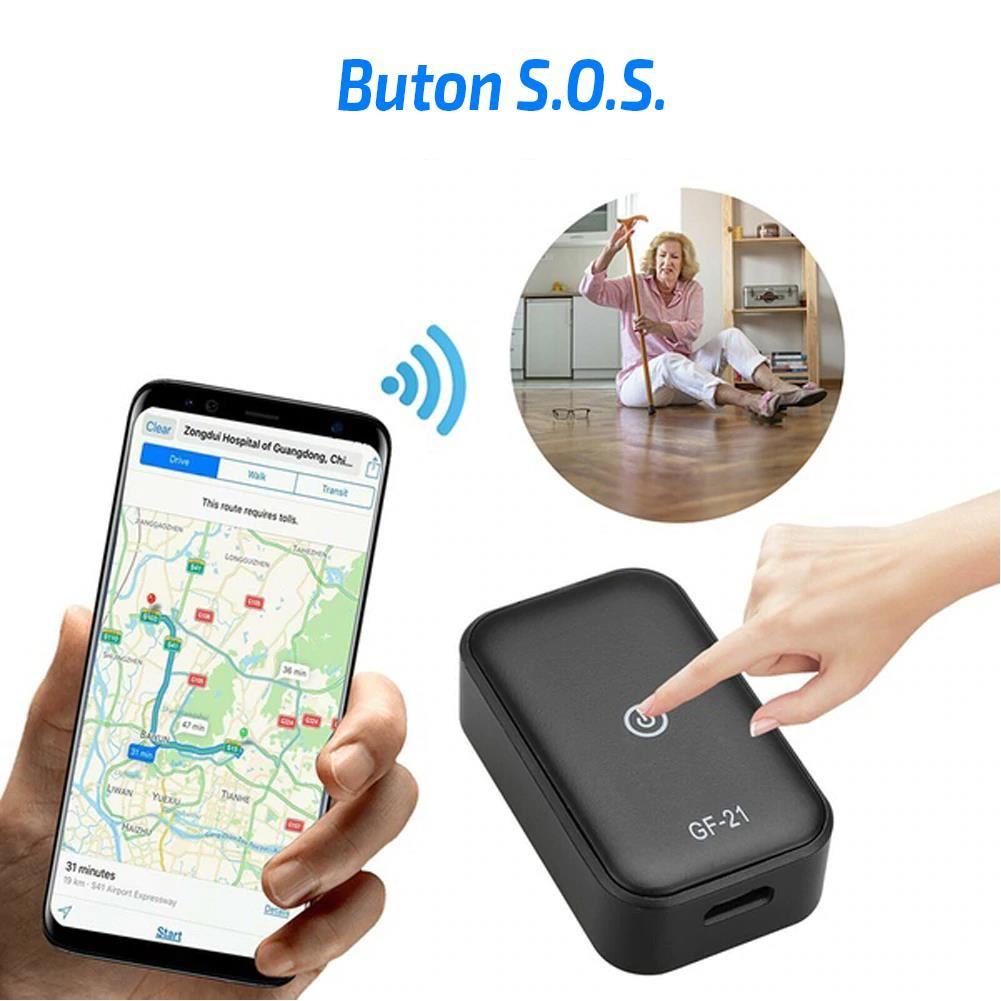 Mini GPS GF21 Wi-Fi Siegbert 999BL2136