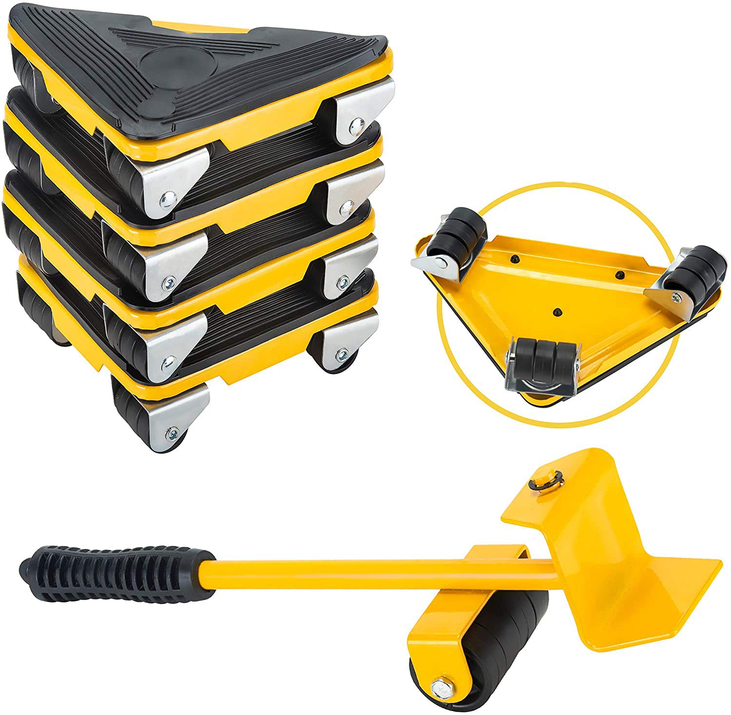 Set role pentru transport mobila, maxim 300 kg