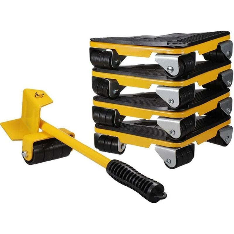Set role pentru transport mobila, maxim 300 kg