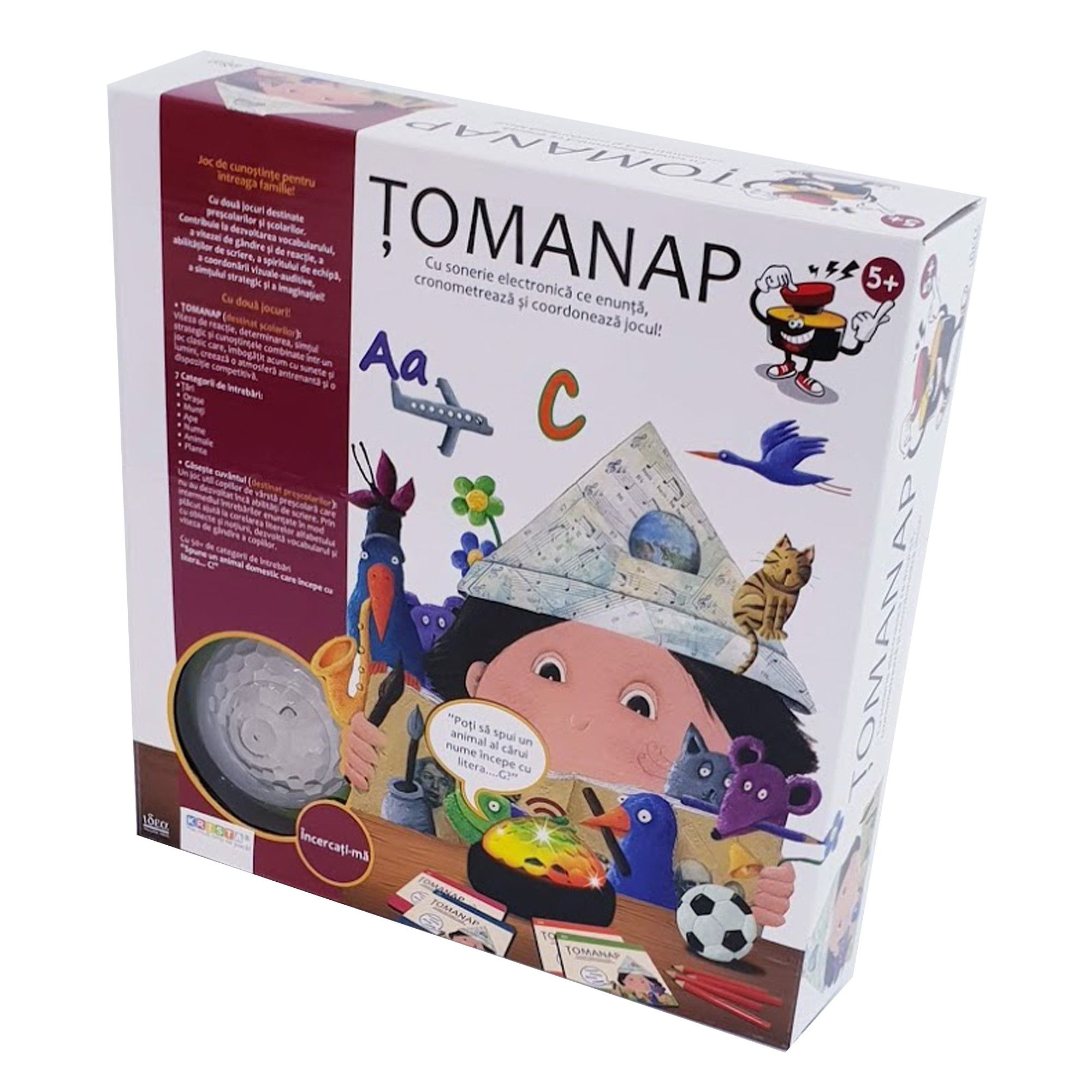 Joc educativ de societate - TOMANAP cu buzzer