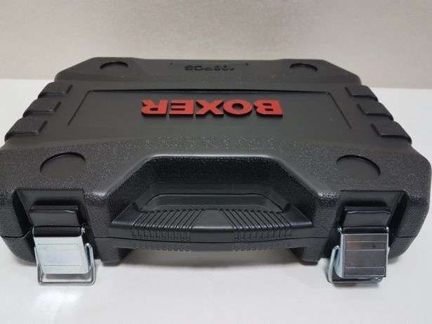 Trusa chei BOXER 108 piese, negru, Chrome Vanadium, Polonia