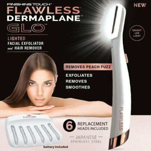 Aparat pentru epilare faciala, Flawless Dermaplane Glo