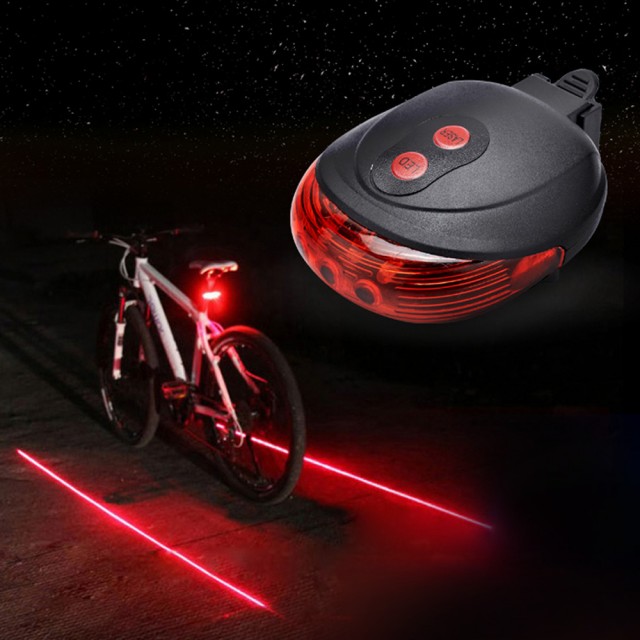 Stop bicicleta cu proiectie laser