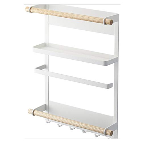 Suport de bucatarie magnetic 45 x 30 cm, Negru / Alb