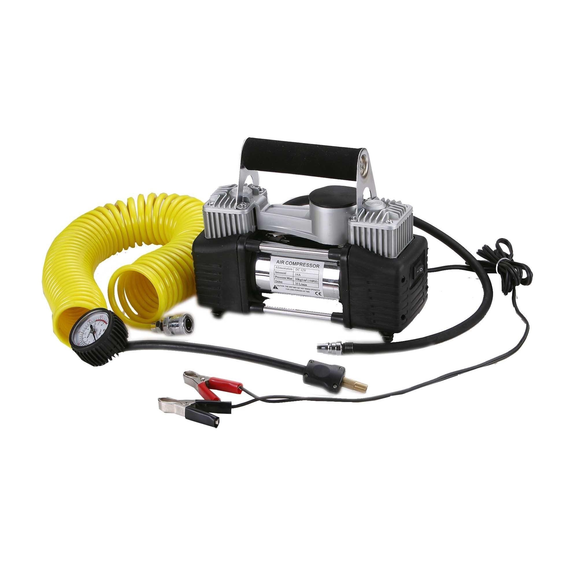Compresor auto Champion, 2 cilindri, 85l pe minut