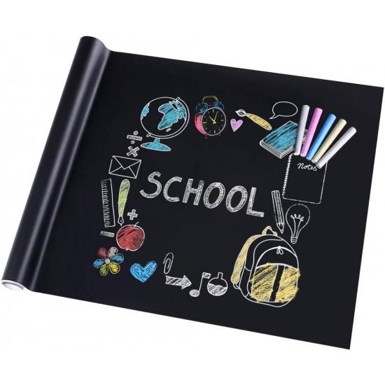 Set 2 stickere autocolant pentru scris si desenat, 45 x 200 cm