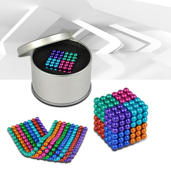 Joc Puzzle cu 216 bile magnetice