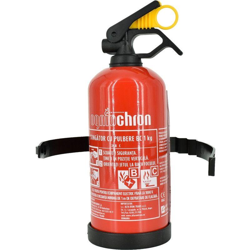 Trusa de prim ajutor + Triunghi reflectorizant + Stingator + Vesta reflectorizanta