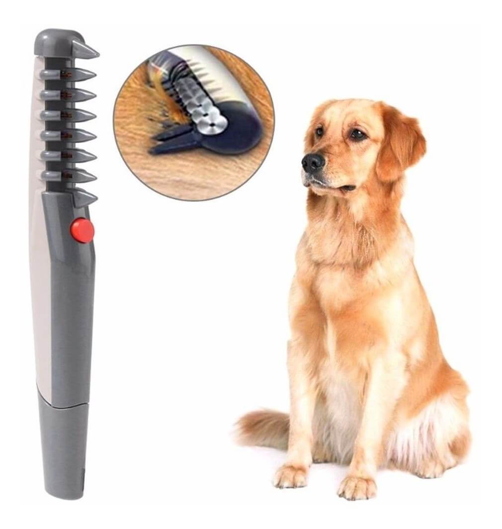 Pieptene electric ce taie noduri de blana pentru animale, Comb & Cut