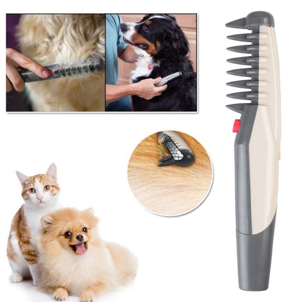 Pieptene electric ce taie noduri de blana pentru animale, Comb & Cut