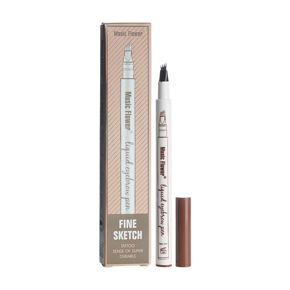 Creion sprancene cu efect de tatuaj tip microblading