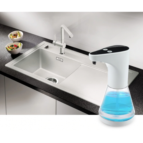 Dozator de sapun lichid, senzor de miscare, flux ajustabil, 480 ml