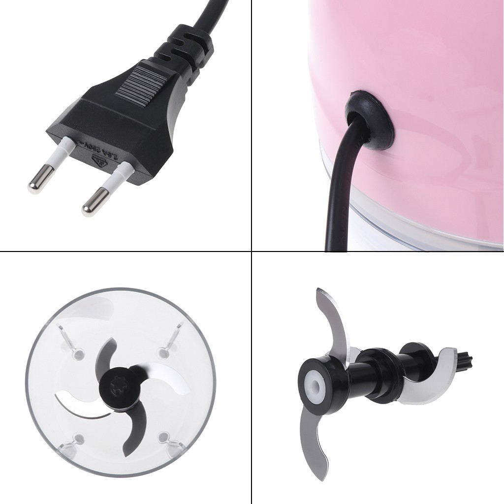 Mini tocator electric 600 ml, 250W, aparat de maruntit