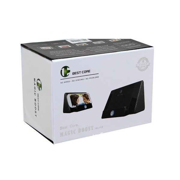Stand amplificator de sunet - ideal pentru telefoanele mobile