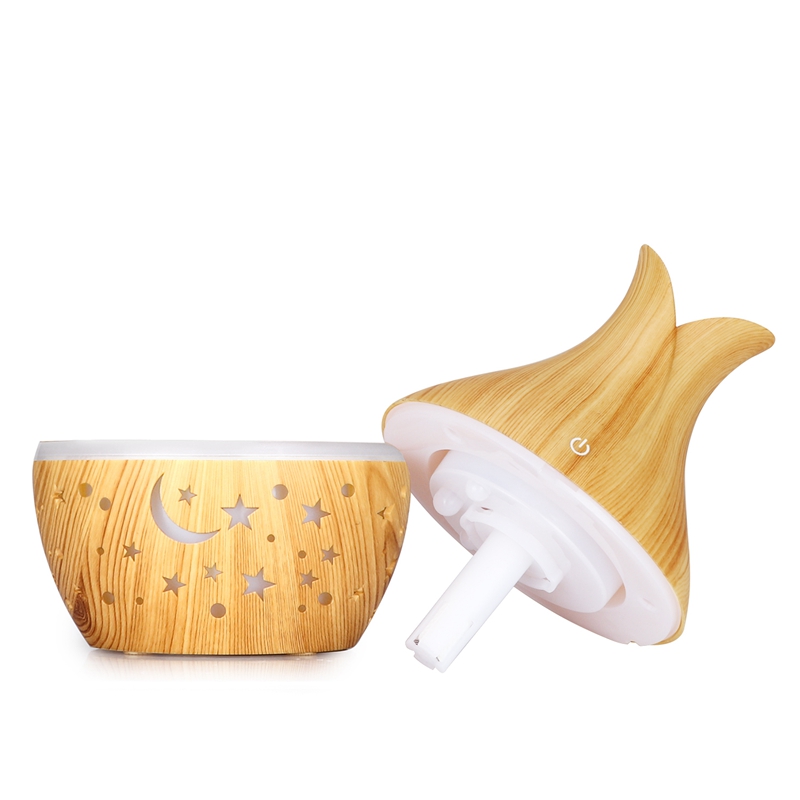 Umidificator Bambino Stars -  Model instelat 300 ml, 7 culori