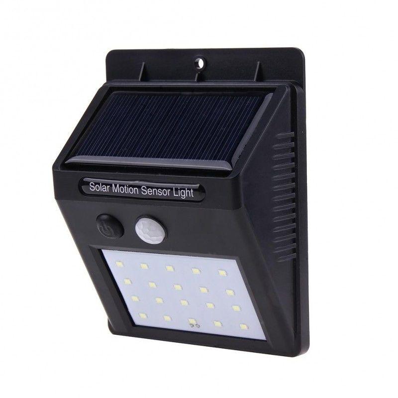 Lampa solara 20 LED cu senzor de miscare