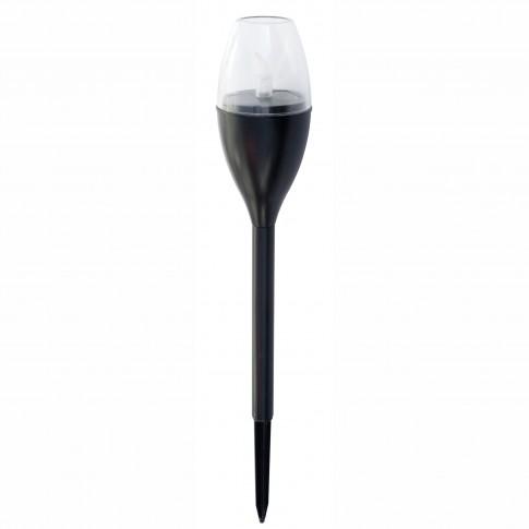 Set 2 x Lampa solara LED tip faclie, plastic, H 37.5 cm