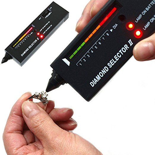 Aparat pentru verificare pietre pretioase cu semnal led + sonor