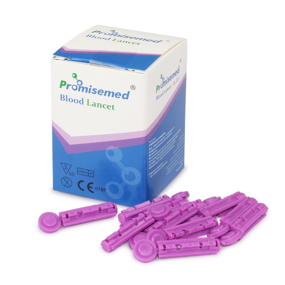 Glucometru + 50 bandelete de testare + 50 ace microlet
