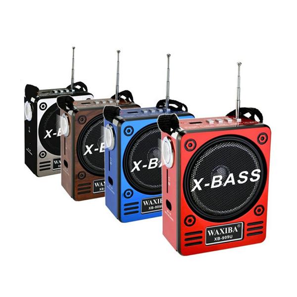Boxa portabila X-BASS cu radio, acumulator, lanterna si USB