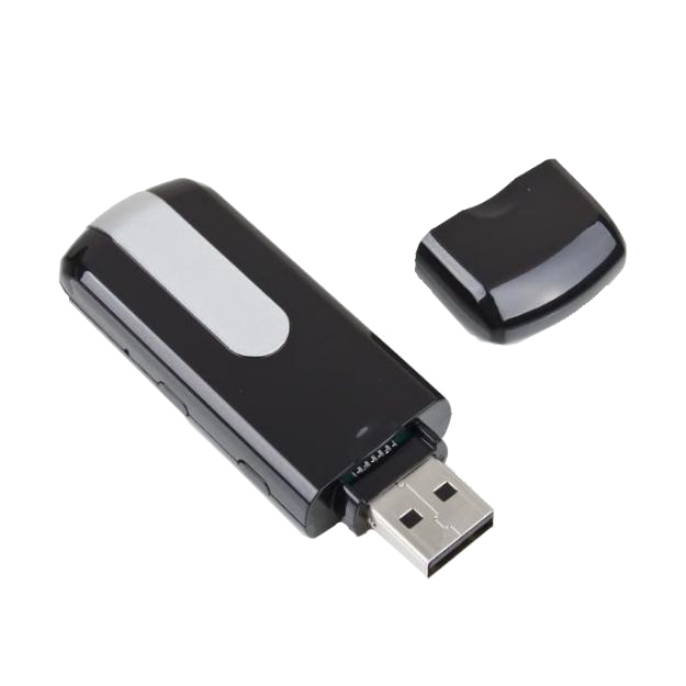 USB stick 4GB cu camera video HD. Senzor de miscare. Microfon Ultrasensibil.