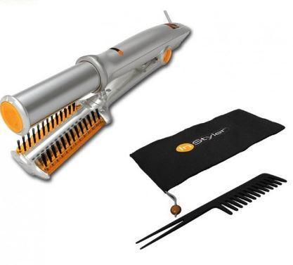 Perie rotativa pentru par InStyler cu aer cald