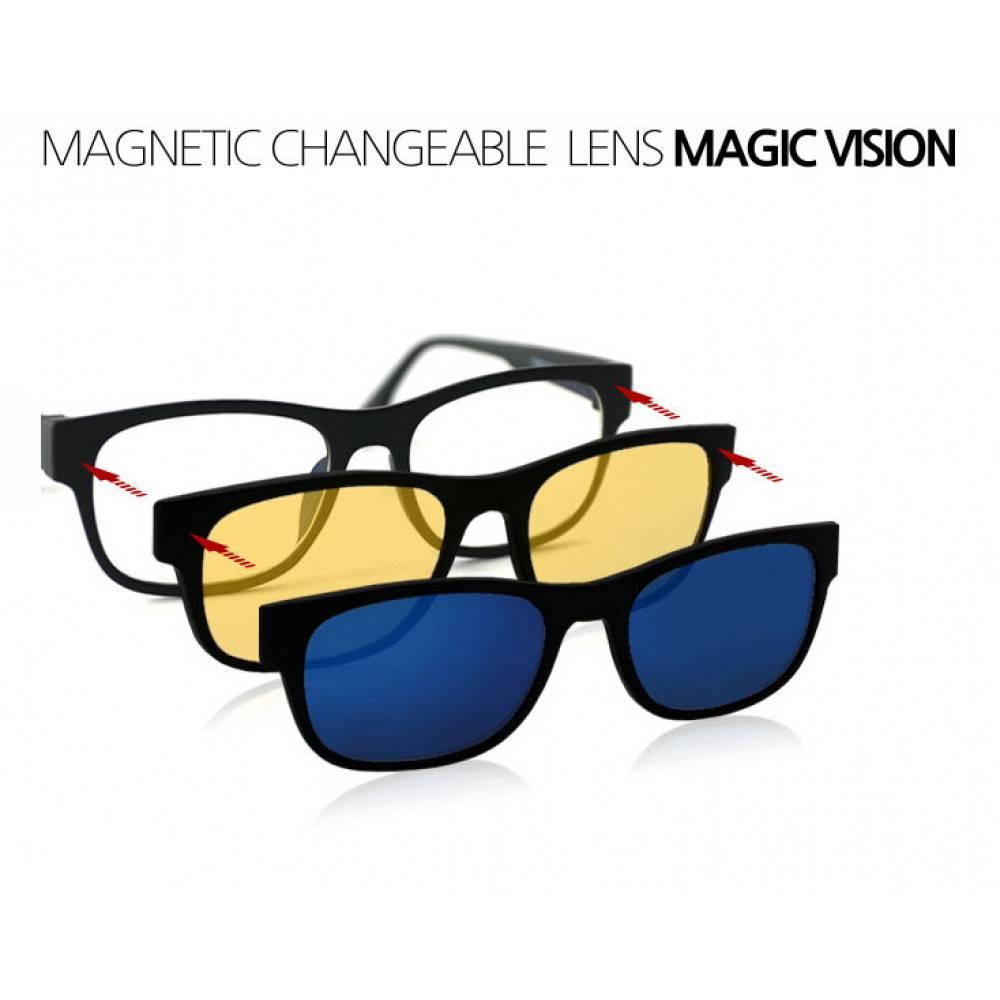 Ochelari de soare magnetici cu lentile interschimbabile Magic Vision