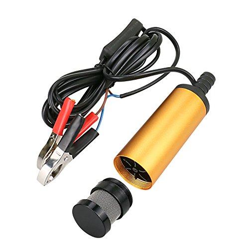 Pompa transfer lichide, combustibil, uleiuri, 12V, 12 L/min, 8500 RPM, 16 mm