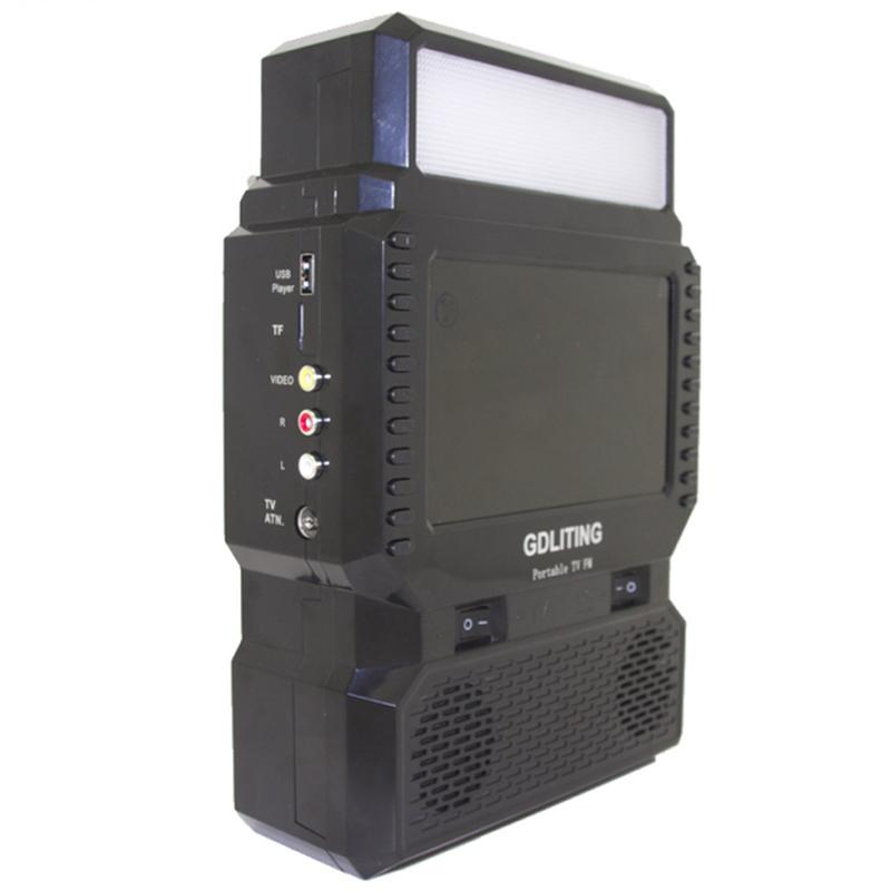 Kit solar GD8086 Antena TV Radio FM USB MP3 si 3 becuri
