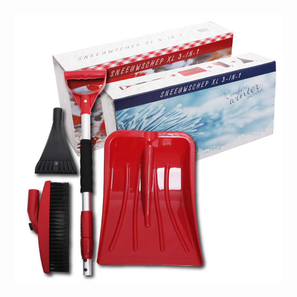 Kit deszapezire masina 3 in 1. Lopata pliabila + Perie + Racleta