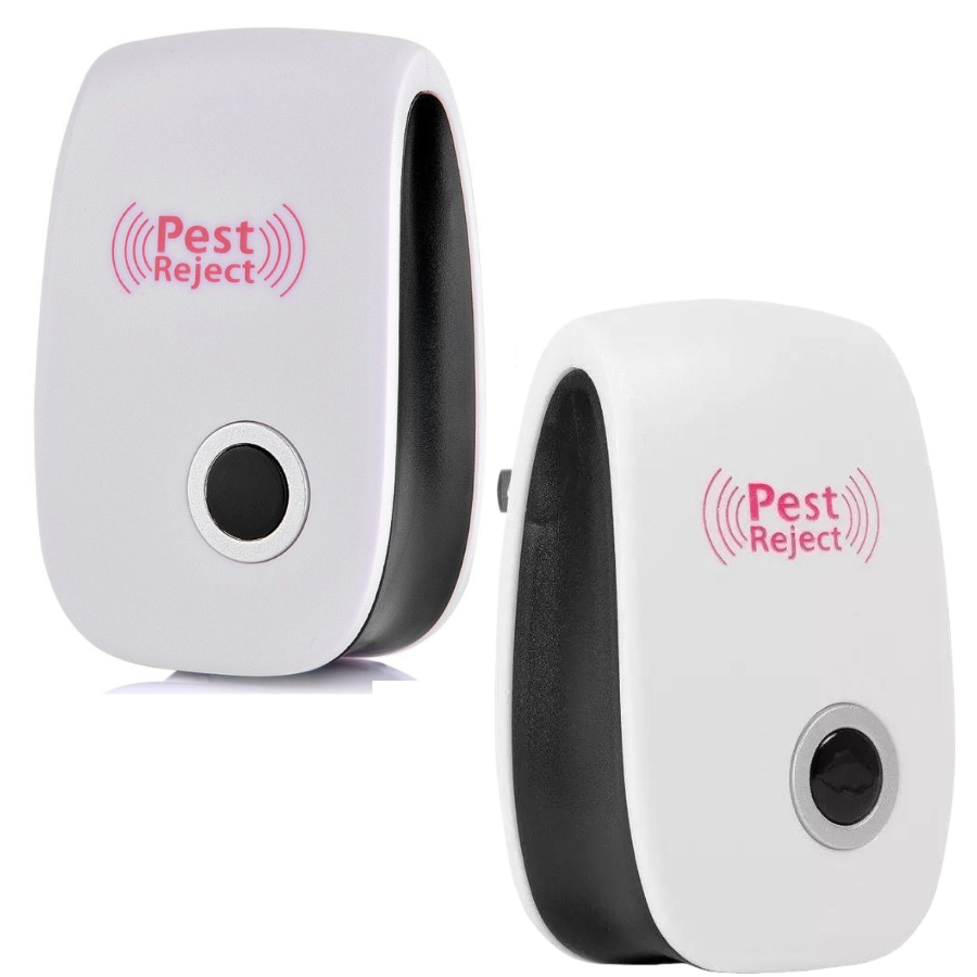 Set 2 x Dispozitiv antidaunatori Pest Reject Repeller Ultrasonic