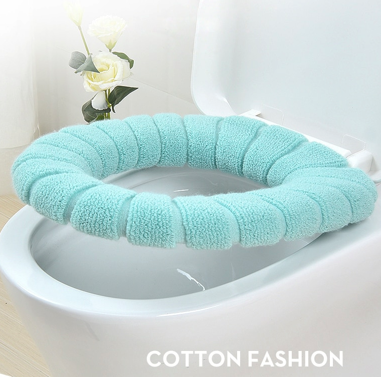 Husa confortabila, moale, lavabila, pentru capacul de toaleta