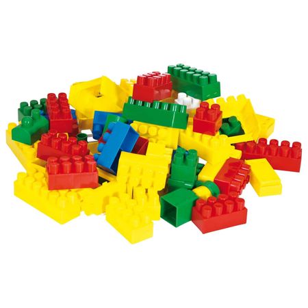 Set de constructie tip lego cu 350 piese