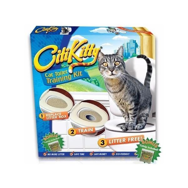 Citi Kitty - kit pentru educarea pisicilor la toaleta